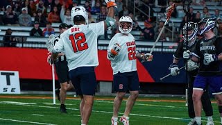 Syracuse vs Highpoint Lacrosse Highlights | 2024 College Lacrosse