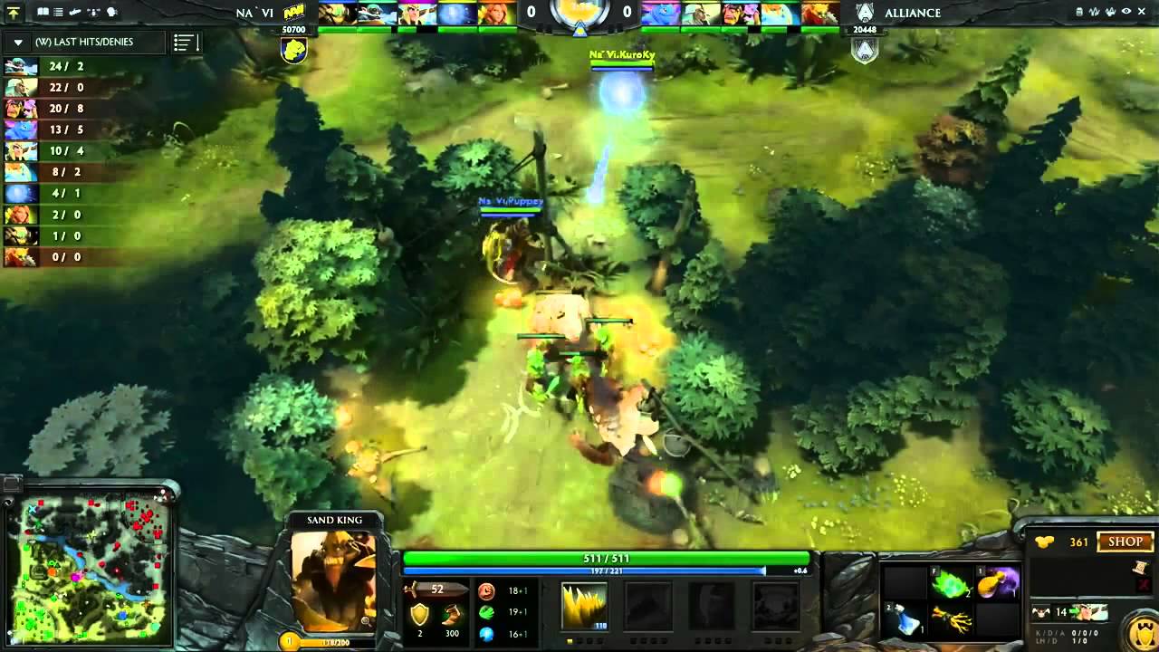 Alliance vs Na'Vi The International 3 Ti3) Game 1