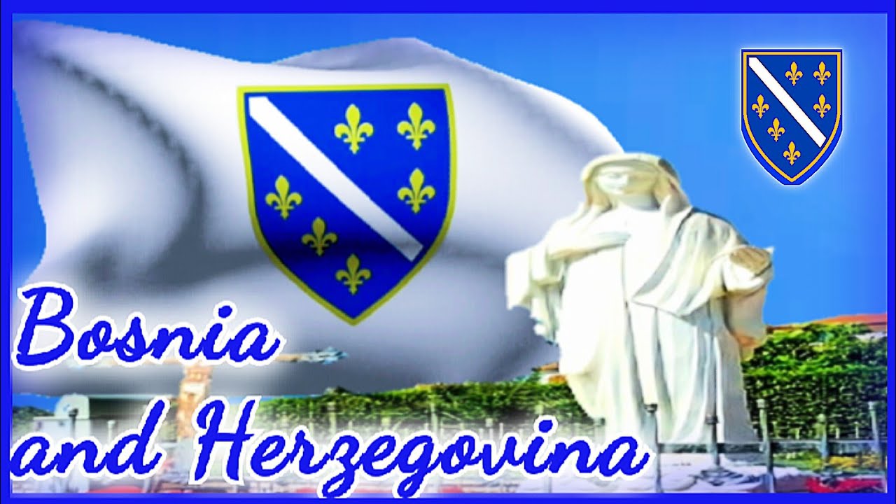 Anthem Of BOSNIA And HERZEGOVINA 1992 1998 Himno De BOSNIA Y Anthem of bosnia and herzegovina 1992 1998 himno de bosnia y