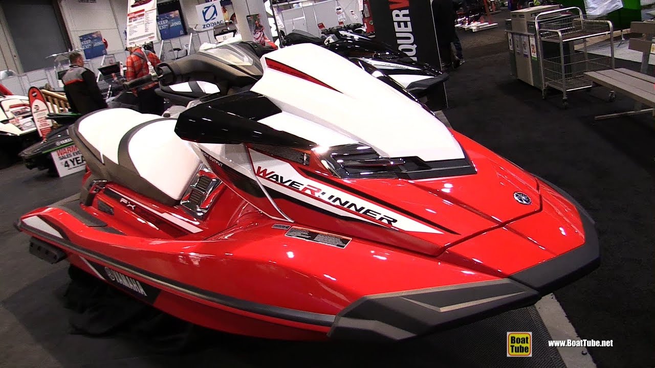 sailing la vagabonde 2018 Yamaha FX SVHO Jet Ski - Walkaround - 2018 Toronto Boat Show