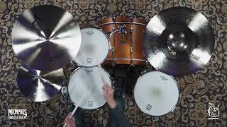 Zildjian 18 A Medium Thin Crash Cymbal - 1378g (A0232-1040522B)