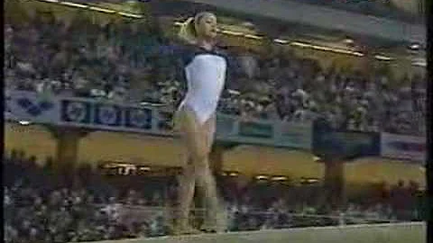 Ashley Postell - 2002 Worlds Finals - Balance Beam