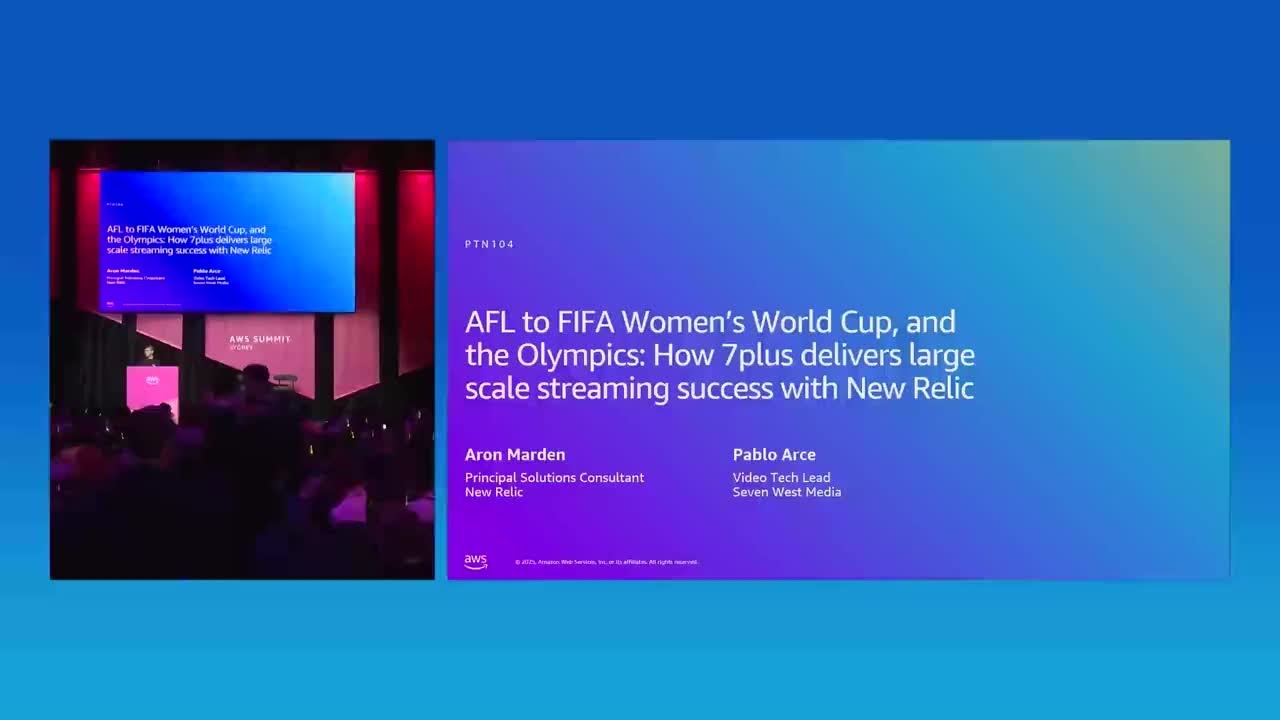 AWS Summit Sydney 2025: How Seven delivers large-scale streaming success