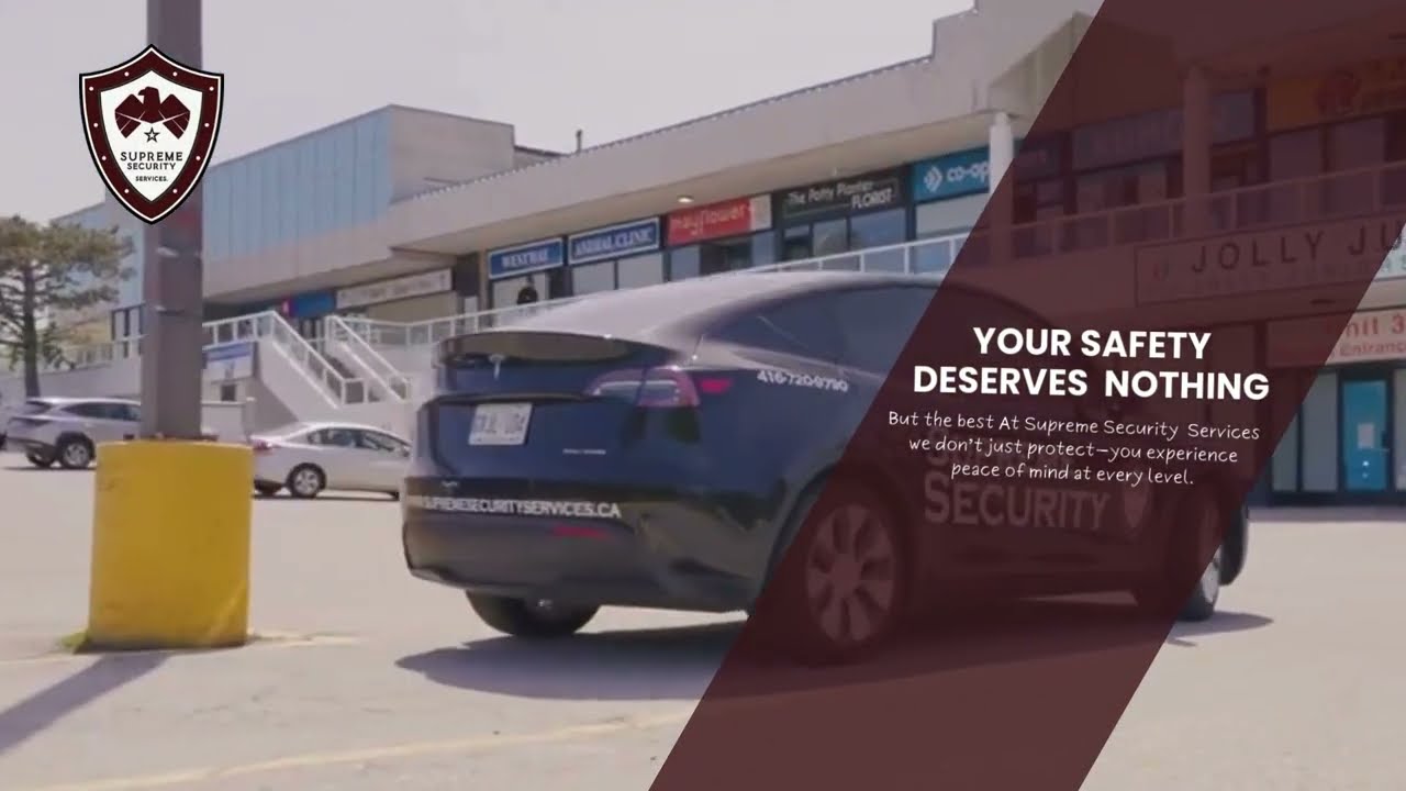 Toronto's Leading CCTV &  Security Guard  Services | Supreme Security Services