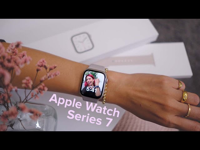 Apple Watch Series 7 STARLIGHT unboxing + impressions - YouTube 