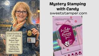 Mystery Stamping with Sunshine & Tulips Bundle plus Splash of Sparkles Designer Paper