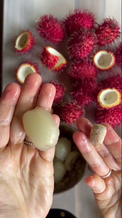RAMBUTAN JUICE MADE IN THE J2 JUICER #shorts #juicing #healthyrecipes #juicingforhealth #rambutan