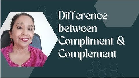 Difference between-Compliment & Complement#learnenglishwithshivani#compliment&complement