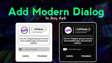 🚀 Add Modern UI Dialogs to APKs (MT Manager Tutorial 2025) | Smali Editing + APK Customization 📲🔥