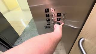 KONE MonoSpace 500 MRL-Traction Elevators | GMU Merten Hall, Fairfax, VA