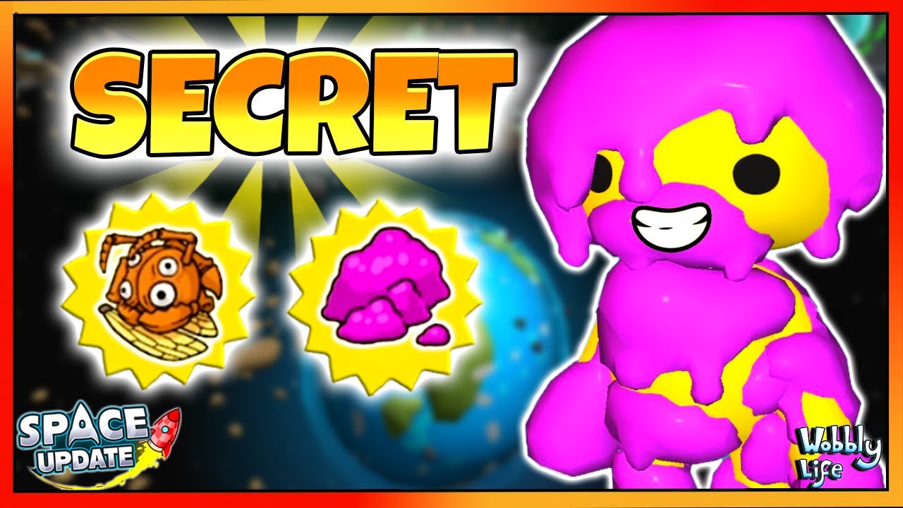 🚀 WOBBLY LIFE SPACE UPDATE SECRET: Wurmkleber & Weltraumkäfer Outfits! 🪱🪲