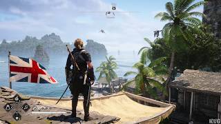 Assassins Creed Black Flag Resynced - Naoes Robes - Gameplay (PC UHD) [4K60FPS]