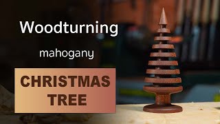 Woodturning - Christmas tree for beginners