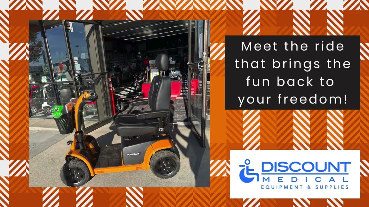 Discount Medical now offering the latest scooter Pursuit 2 by Pride - #3