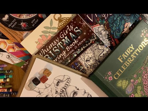 Huge Colouring Book And Supplies Haul October Adult Only