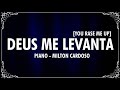 DEUS ME LEVANTA (PIANO) - MILTON CARDOSO (Cover) Marcelo Domingues