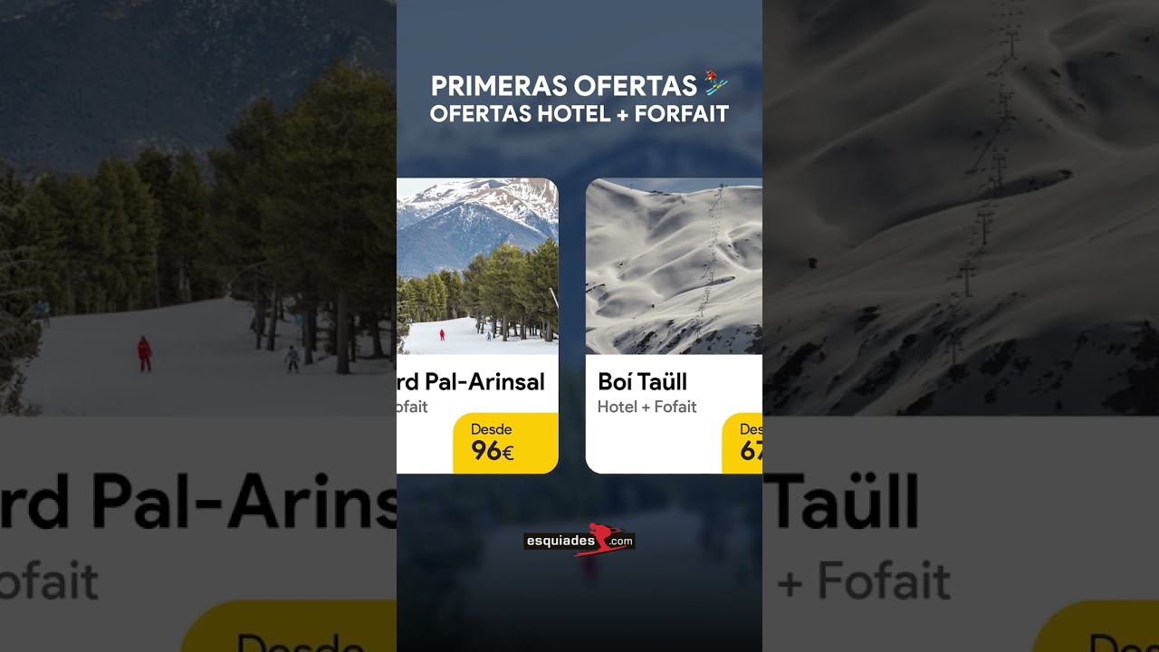 Ofertas Viajes de Esquí ❄