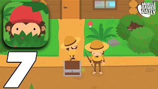 SNEAKY SASQUATCH Gameplay Walkthrough Part 7 - Final Treasure Map + Ending (Apple Arcade)
