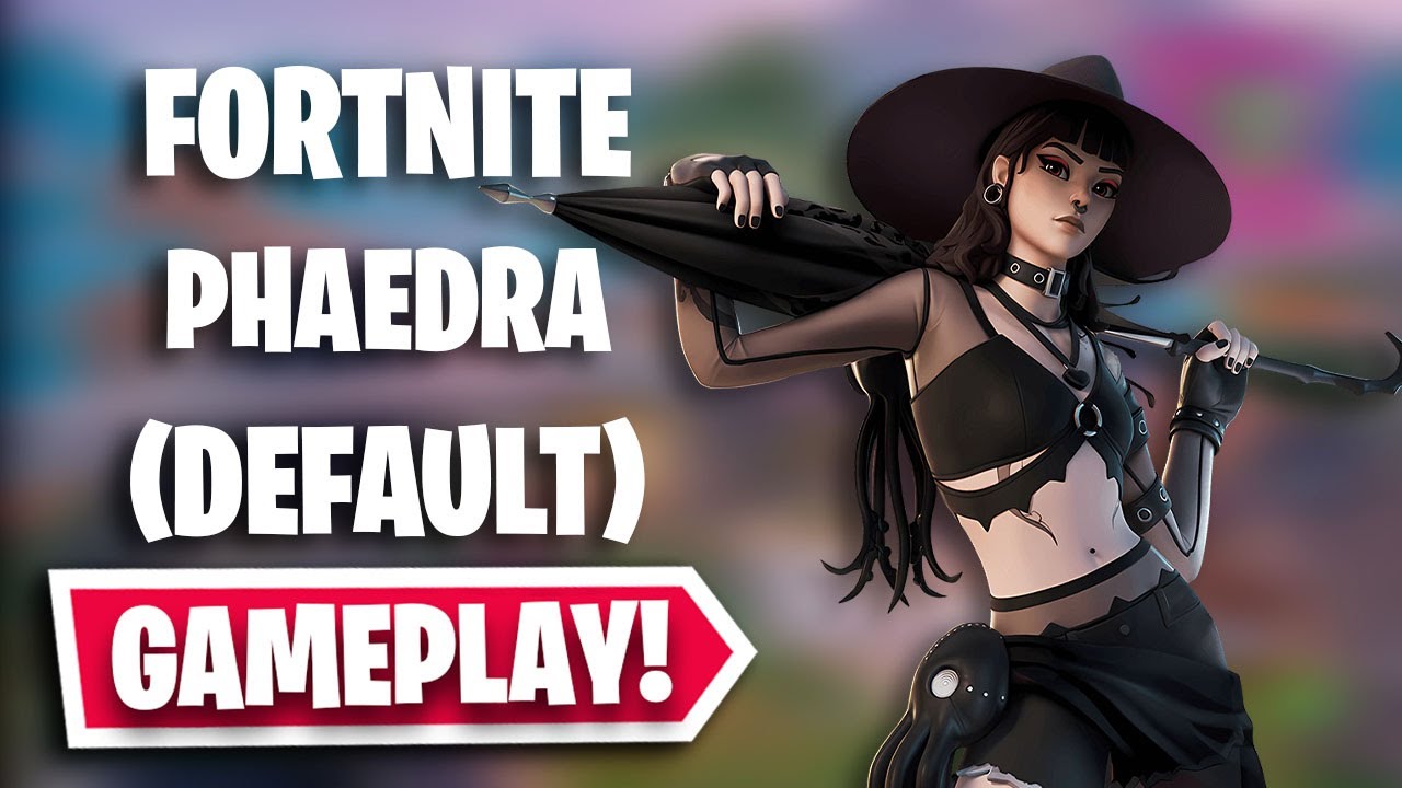 PHAEDRA (DEFAULT) Gameplay in Fortnite | July 2022 Crew Pack