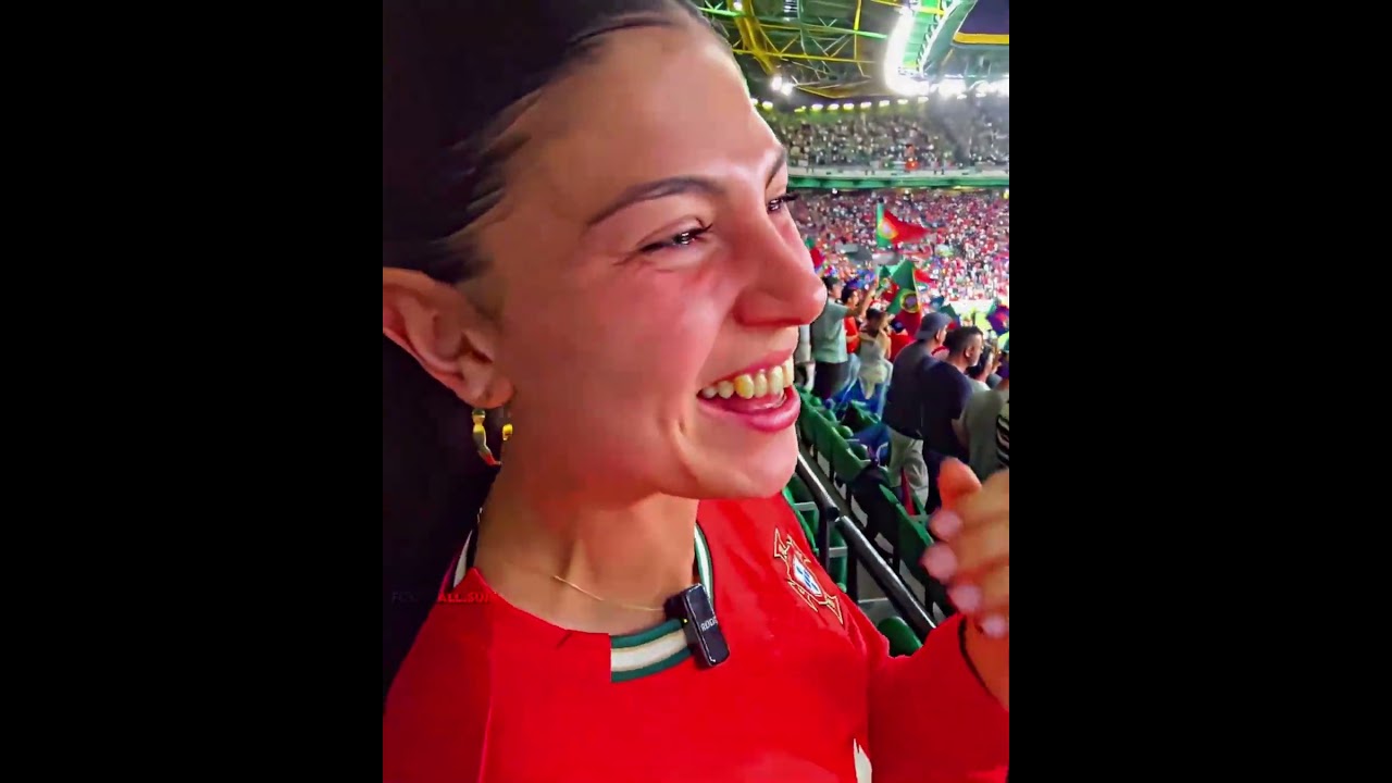 When Ronaldo reacted to Celine ❤️