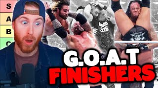 What are the GREATEST WWE FINISHERS Of All Time? (Tier List)