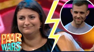 "Der hat das Spiel nicht verstanden!": zweite Prüfung bringt Paare an die Grenze!| Paar Wars | SAT.1 screenshot 5