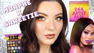 Morphe X Saweetie 24A Artist Pass Palette Tutorial | KAYLEECARMEL