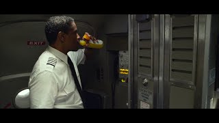 Flight 2012 - Captain Speaking Add Liquor Orange Juice Scene