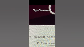 How to get a cool cursor