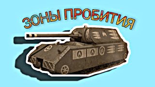 моды для world of tanks blitz ( ЗОНЫ ПРОБИТИЯ Korean Random )