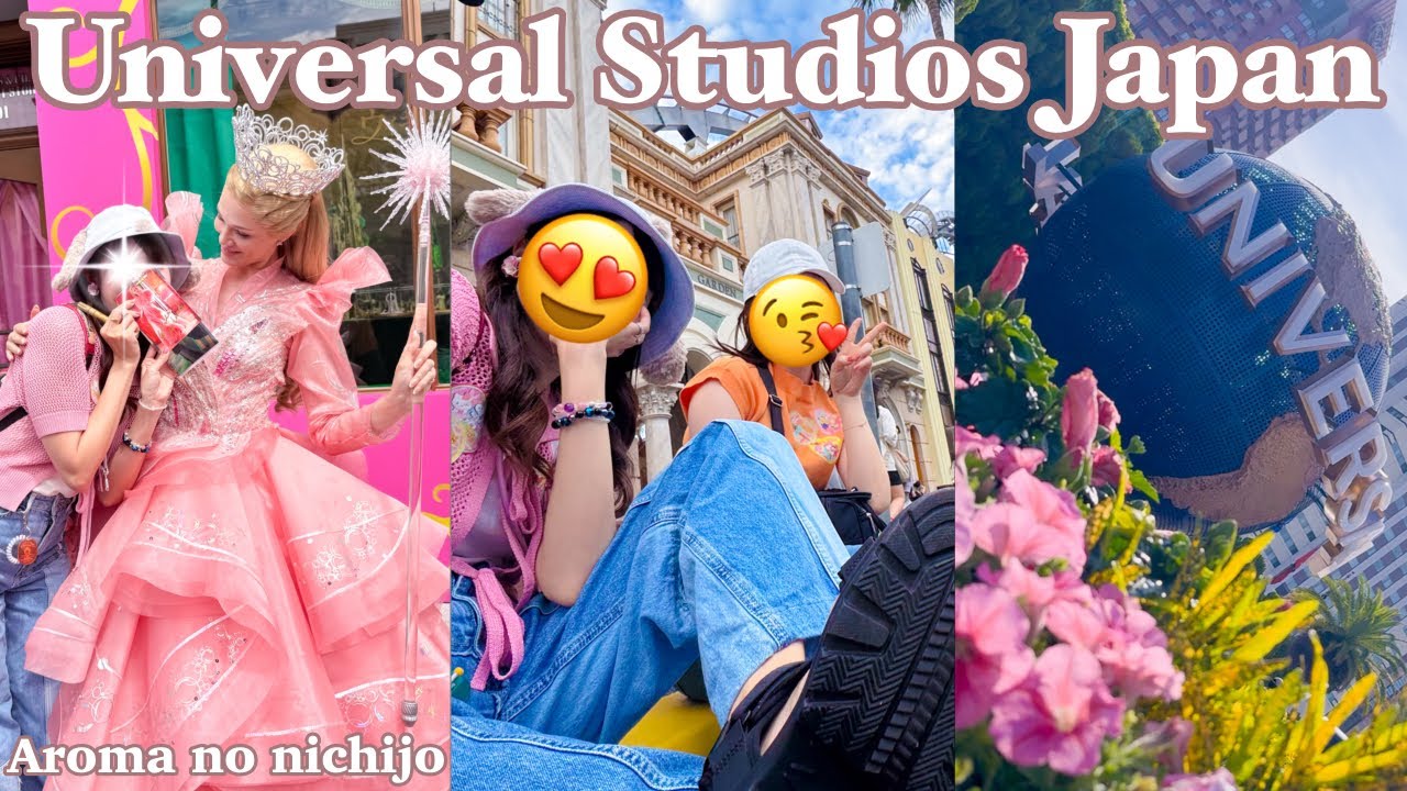 USJ vlog：社会人OL、お仕事忘れて全力ユニバ🌎💫｜名探偵と2人の魔女💚💖｜コナン＆ウィキッド