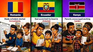 Parents Reaction To Bad Grades Around The World