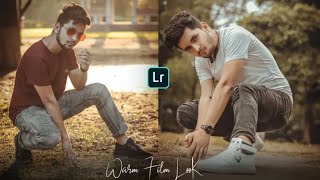 Lightroom Mobile warm film burn look photo editing tutorial - download free cinemetic film preset screenshot 4