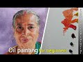 Oil Painting | Bengali and Hindi Tutorial with English subtitles | Camel oil colour demo