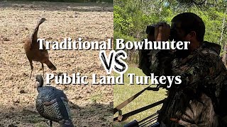 Turkey Hunting with my Recurve! | Public Land
