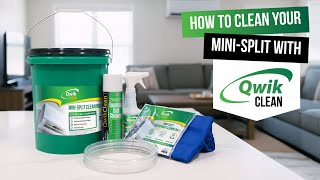 How to Clean Your Minisplit with QwikClean