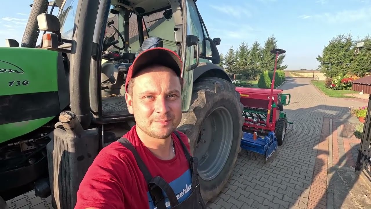 PIERWSZY SIEW RZEPAKU 2025! LG ARNOLD |AgroLovers