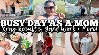 Busy Day as a Single Mom of 3 | Health Updates, Yard Work + More | Getting Stuff Done ✅