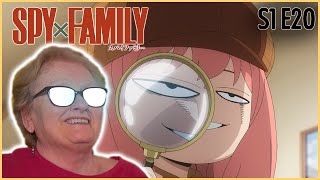 Grandma Reacts to Spy x Family Episode 20 | Investigate the General Hospital | GRANIME
