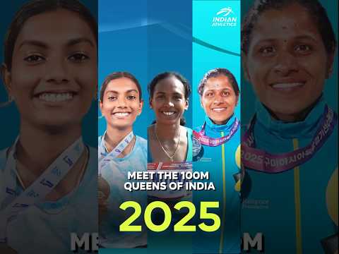 Meet the 100M Queens of India | 2025 | #AFI shorts