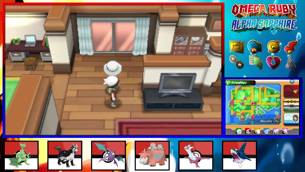 Pokemon Omega Ruby And Alpha Sapphire Episode 22 Gym Leader Wallace