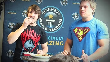 Furious Pete Sets New Jaffa Cake Eating Record -- Guinness World Records