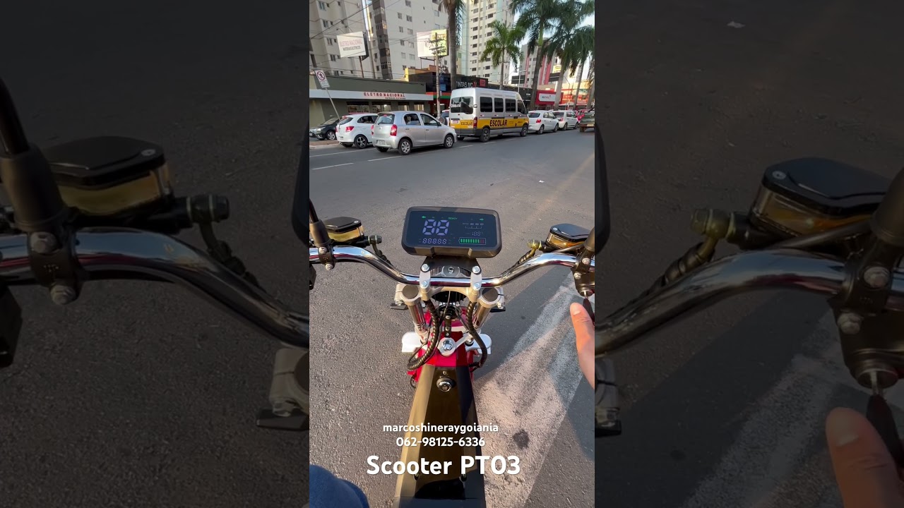 APRESENTAÇÃO DA SCOOTER PT03-S