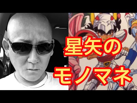 アラフォーオヤジが星矢（古谷徹さん）のモノマネを少し頑張り気味にします。【聖闘士星矢】