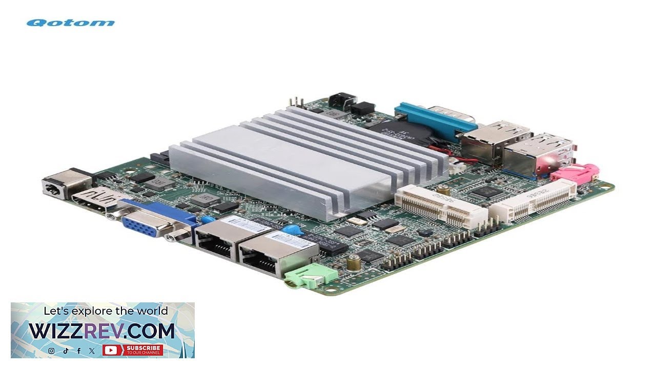 Материнская плата Qotom Mini ITX со встроенным процессором Celeron N2920 Quad Core 1.86
