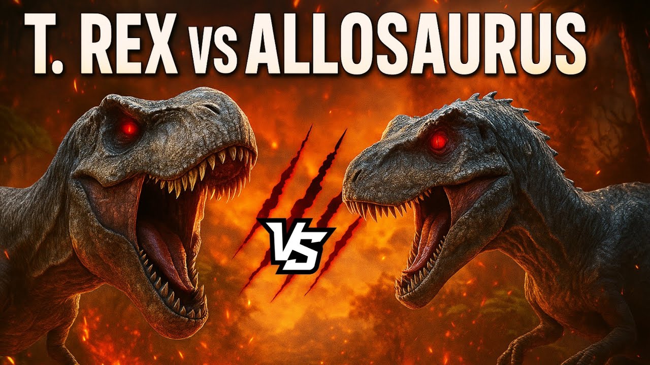 Rex R Ur Allosaurus Destroys T. Rex? The Shocking Truth || dinosaur battles ...