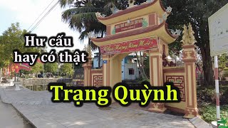 Nhà thờ Trạng Quỳnh ở xứ Thanh.