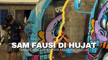Sam fausi di hujat habis habisan gara gara lampu ayam🤣