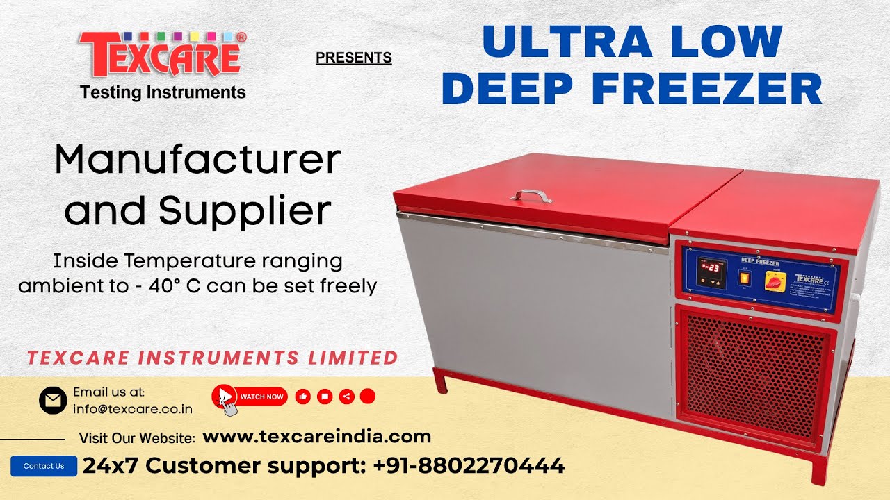 Ultra Low Deep Freezer Manufacturer and Supplier in India, Microprocessor controlled freezer near me