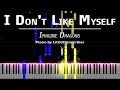 Imagine Dragons - I Don&#39;t Like Myself (Piano Cover) Tutorial by LittleTranscriber